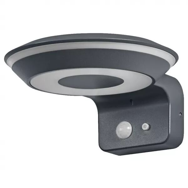 ldv endura style solar glow sensor 5w/3000k 210lm ip44 gris applique ledvance (4058075763210)