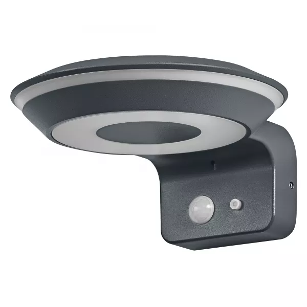 ldv endura style solar glow sensor 5w/3000k 210lm ip44 gris applique ledvance (4058075763210)