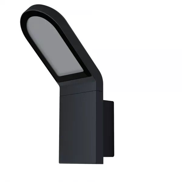 ldv endura style wall applique 12w/3000k 740lm ip44 gris ledvance (4058075214132)