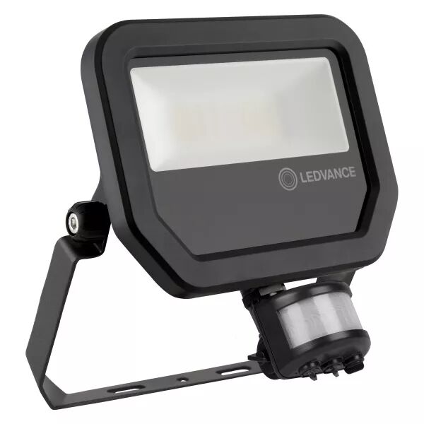 ldv fl pfm sym100 s 20w/3000k 2200lm ip65 100� noir projecteur sensor ledvance (4058075460911)