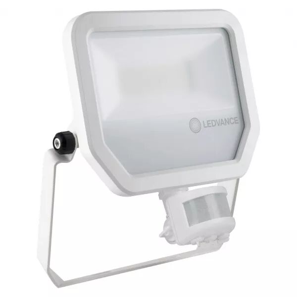 ldv fl pfm sym100 s 50w/3000k 5500lm ip65 100� blanc projecteur sensor ledvance (4058075461017)