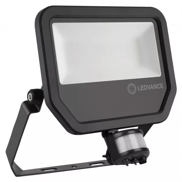 ldv fl pfm sym100 s 50w/4000k 6000lm ip65 100� noir projecteur sensor ledvance (4058075461031)