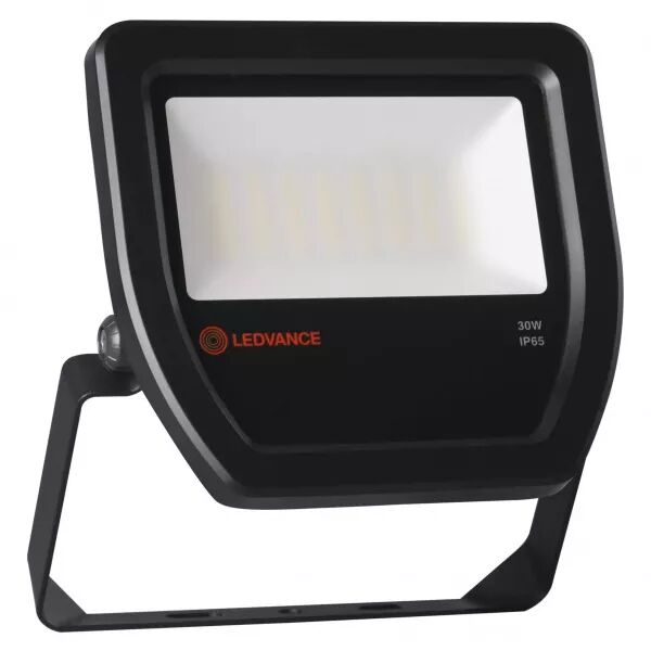 ldv fl sym 100 30w/4000k 3300lm ip65 100� noir projecteur ledvance (4058075251380)
