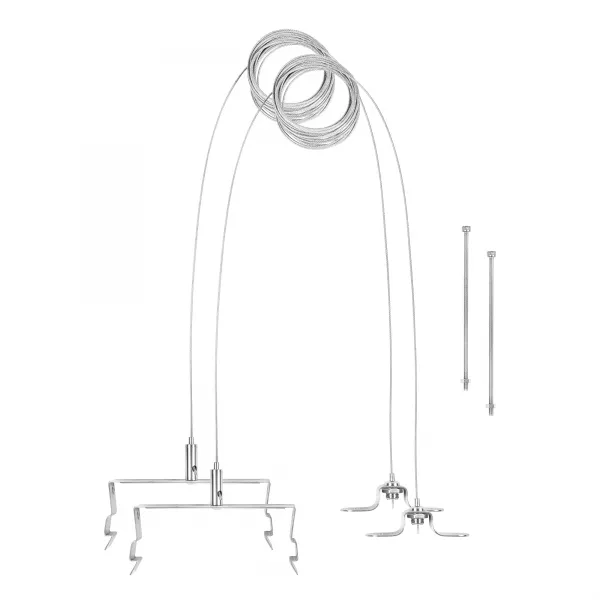 ldv lb flex kit de suspension avec filin de 5m et �triers low bay ledvance (4058075693722)