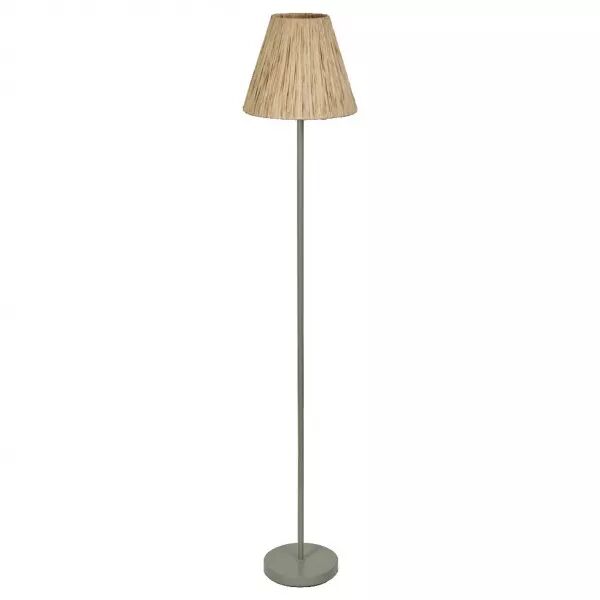 ldv luminaire sur pied d�co raffia � culot e27 vert - lampe non incluse ledvance (4058075838239)