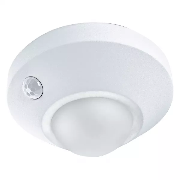 ldv nightlux ceiling blanc 2w/4000k 105lm sur pile avec d�tecteur pir ledvance (4058075270886)