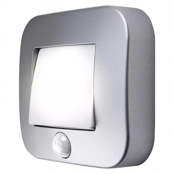 ldv nightlux hall argent 1w/4000k sur pile avec d�tecteur pir ledvance (4058075260672)