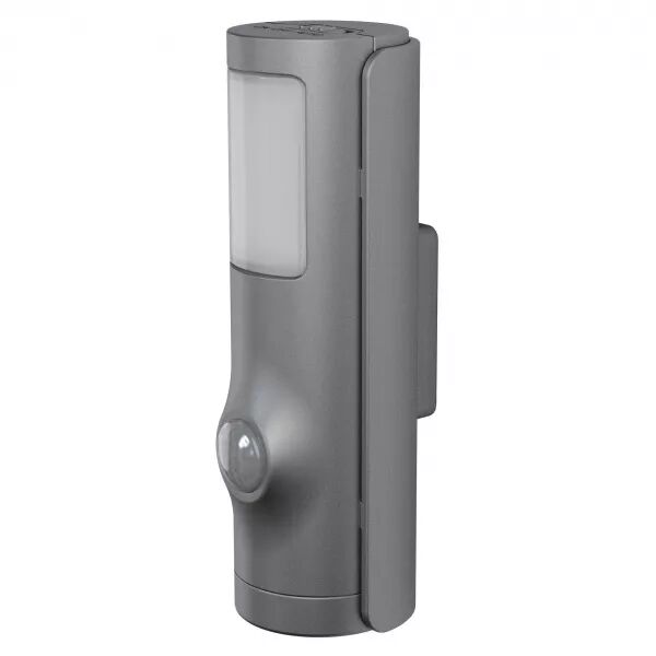 ldv nightlux torch argent 1w/4000k sur pile avec d�tecteur pir ledvance (4058075260719)