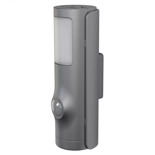 ldv nightlux torch argent 1w/4000k sur pile avec d�tecteur pir ledvance (4058075260719)