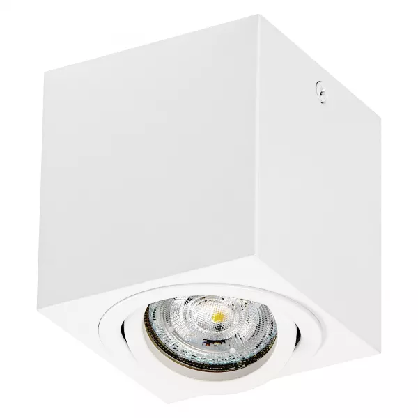 ldv orbis surface carr� gu10 blanc - spot saillie orientable ledvance (4058075758704)