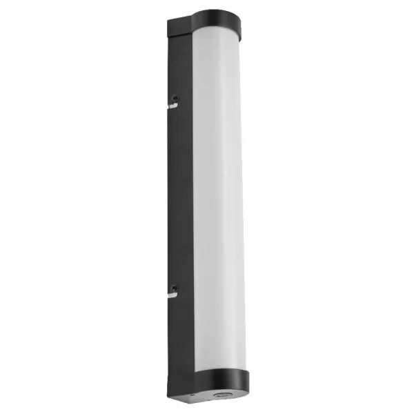 ldv orbis tube frosted 400 9w 820lm click cct dim ip44 noir applique ledvance (4099854279331)