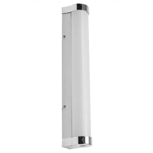 ldv orbis tube frosted 400 9w 900lm click cct dim ip44 chrome applique ledvance (4099854279317)