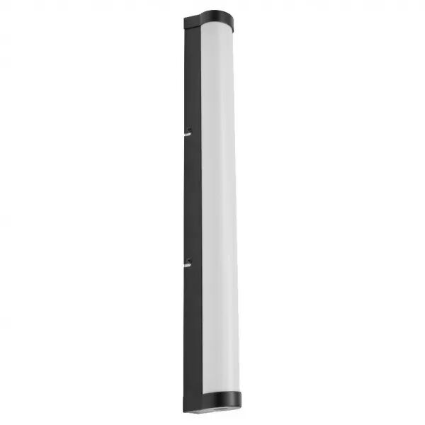 ldv orbis tube frosted 600 12w 1100lm click cct dim ip44 noir applique ledvance (4099854279478)