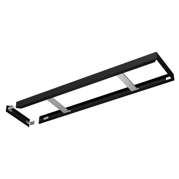 ldv pl 1200x300 kit montage saillie h56 noir pour panel 1200x300 ledvance (4058075834378)
