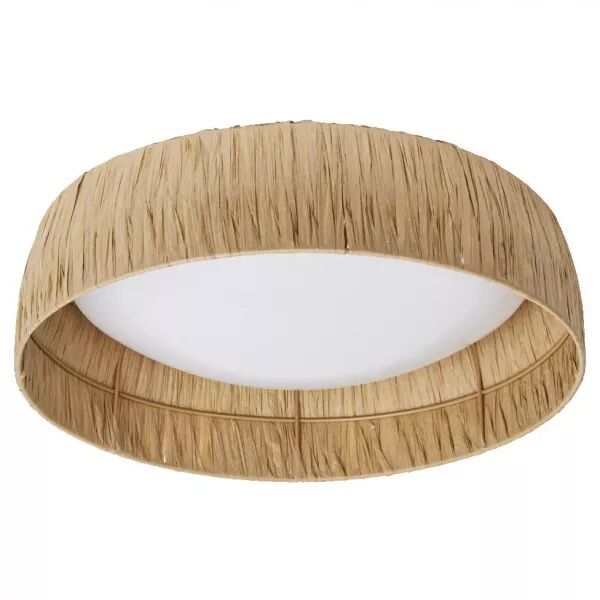 ldv plafonnier bamboo paper hut 18w/3000k 750lm marron �400mm ledvance (4058075840720)