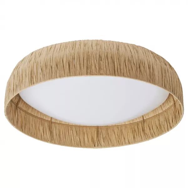 ldv plafonnier bamboo paper hut 28w/3000k 1150lm marron �500mm ledvance (4058075840744)