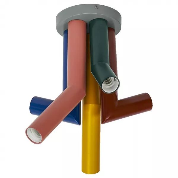 ldv plafonnier decor straw 5 x e27 - lampes non fournies ledvance (4058075838802)