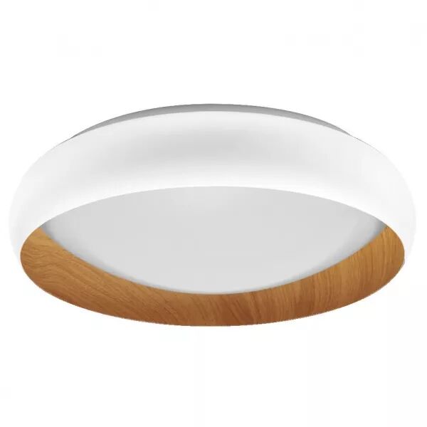 ldv plafonnier livia � 430 24w/3000k 1 200lm clickdim blanc et bois ledvance (4099854284007)