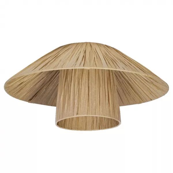 ldv plafonnier �400mm bamboo paper hut � culot e27 marron - lampe non incluse (4058075840683)