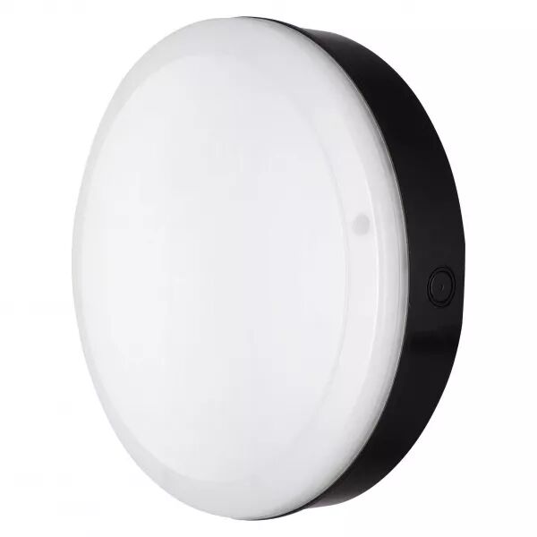 ldv sf blkh pfm  250s 10w/3000k 800lm ik10 ip65 noir hublot sensor ledvance (4058075647268)