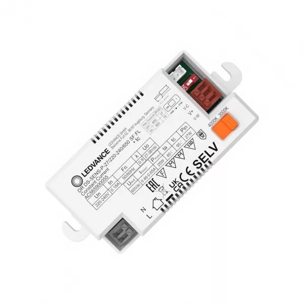 ldv sf flat 27w - alimentation 220-240v 27w 650ma multi select hublot ledvance (4099854292873)
