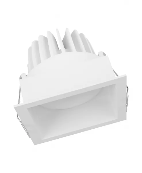 ldv spot carr� dk orientable 8w/3000k 650lm 36� ip20 ugr19 blanc ledvance (4058075114043)