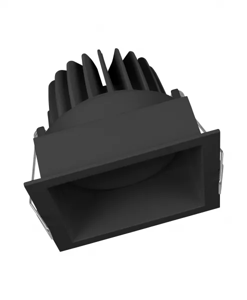 ldv spot carr� dk orientable 8w/3000k 650lm 36� ip20 ugr19 noir ledvance (4058075114067)