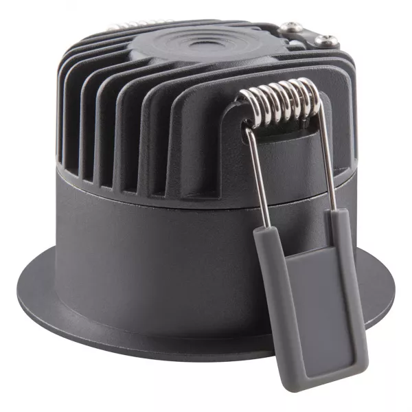ldv spot dark led fix 8w/930 680lm 36� powerselect dim ugr19 ip44 noir ledvance (4058075799868)