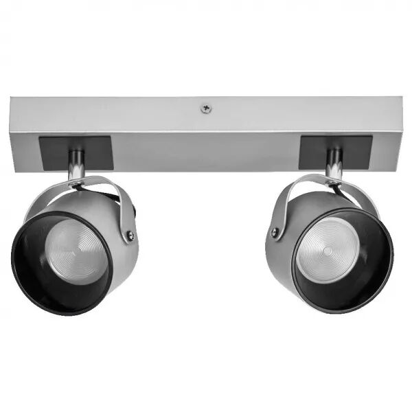ldv spot jupiter duo 11,5w/3000k 410lm argent orientable - plafonnier ledvance (4058075828223)