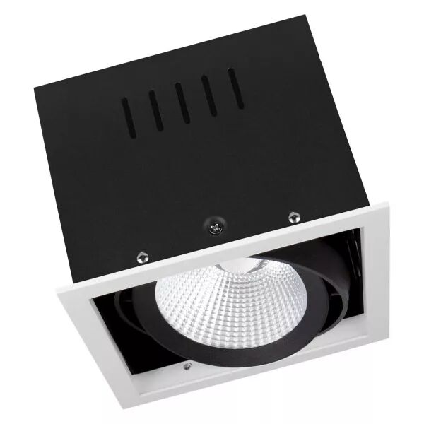 ldv spot multi 1x30w/4000k 2700lm 38� blanc/noir spot cardanique ledvance (4058075113947)