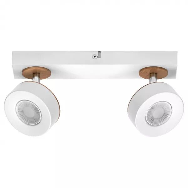 ldv spot pluto duo 298mm 10w/3000k 615lm blanc orientable - plafonnier ledvance (4058075827905)