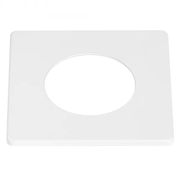 ldv spot recouvrable fixe - collerette blanche carr�e 81x81mm ledvance (4099854099304)