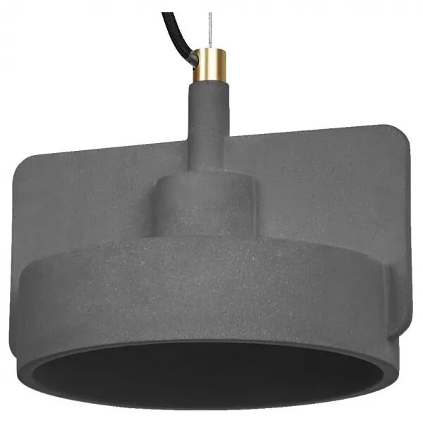 ldv suspension mold � 220mm en beton gris avec douille e27 ledvance (4058075841628)