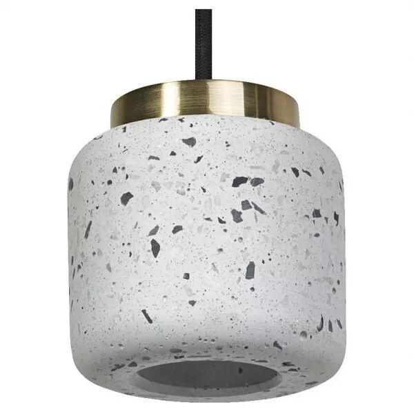 ldv suspension terrazzo ball � culot gu10 blanche - lampes non incluse (4058075841703)