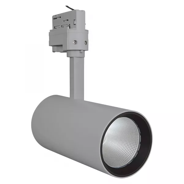 ldv track spot d85 35w/3000k irc90 24� gris 2660lm spot sur rail ledvance (4058075113725)