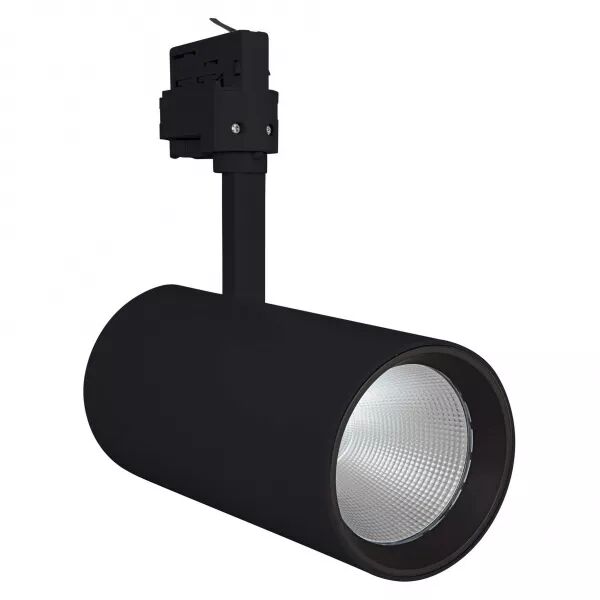 ldv track spot d95 55w/3000k irc90 24� noir 4000lm spot sur rail ledvance (4058075113640)