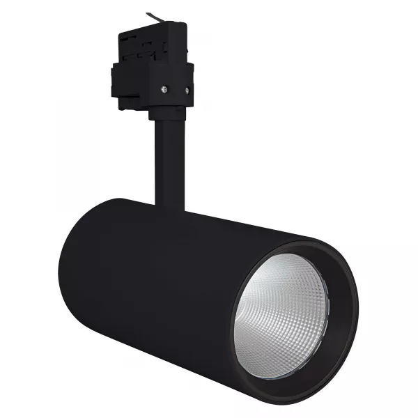 ldv track spot d95 55w/3000k irc90 24� noir 4000lm spot sur rail ledvance (4058075113640)