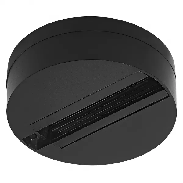 ldv tracklight round base noir          levance (4058075764200)