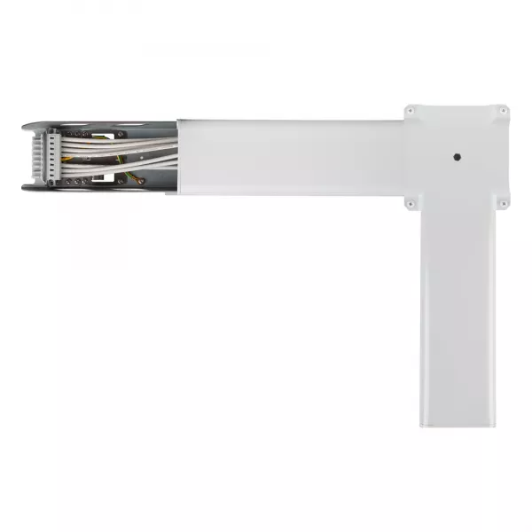 ldv trusys flex connecteur en l 5x2,5mm�, femelle en haut pour rail ledvance (4058075782082)