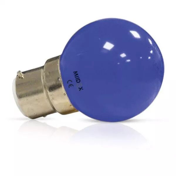 LED 1 W BULB B22 BLEUE BX (7643)