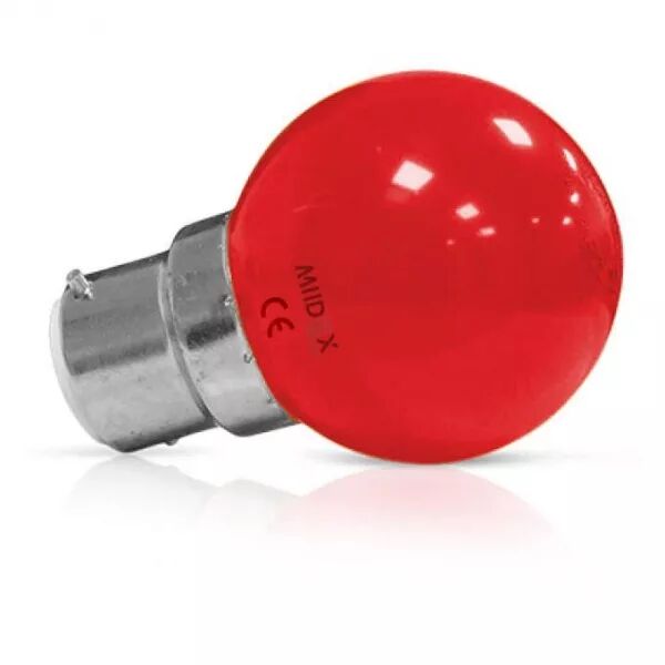 LED 1 W BULB B22 ROUGE BLI X2 (76420)