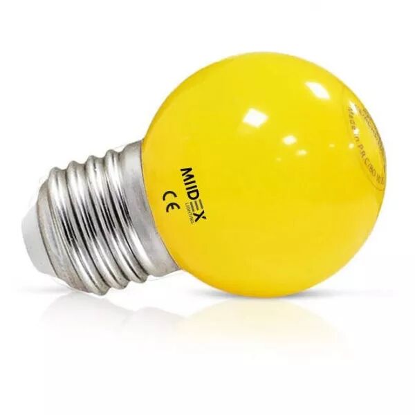LED 1 W BULB E27 JAUNE (7627)