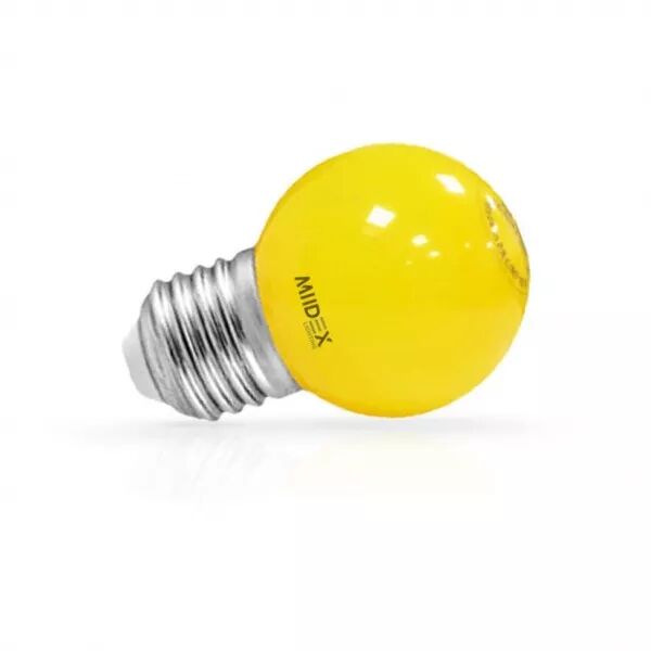 LED 1 W BULB E27 JAUNE BLI X2 (76202)