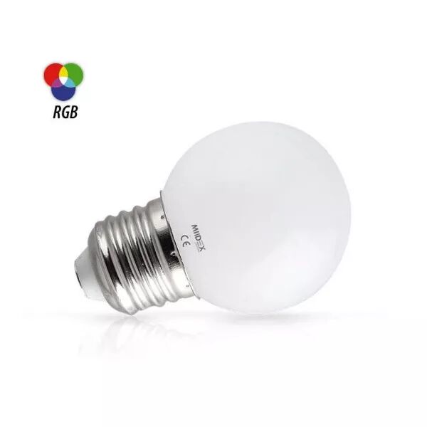 LED 1 W BULB E27 RGB DEPO BOI (76151)
