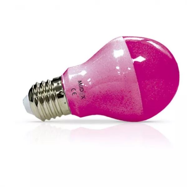LED 10 WATT BULB E27 ROSE BLI (73894)