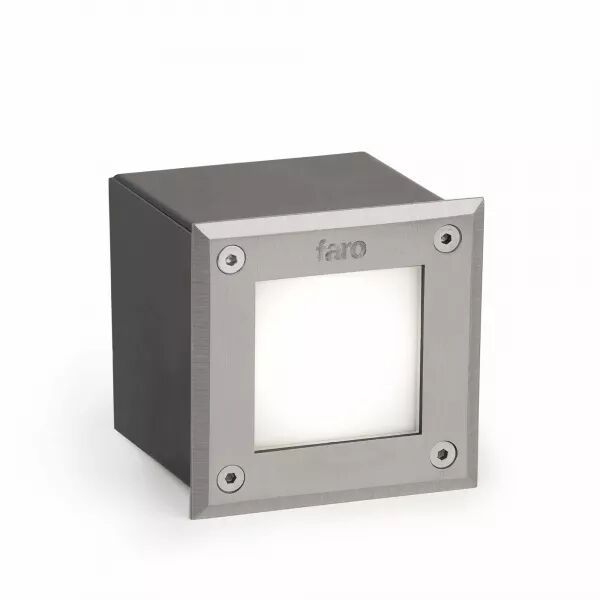 Led-18 Lampe Encastrable Carr� Inox (71499N)