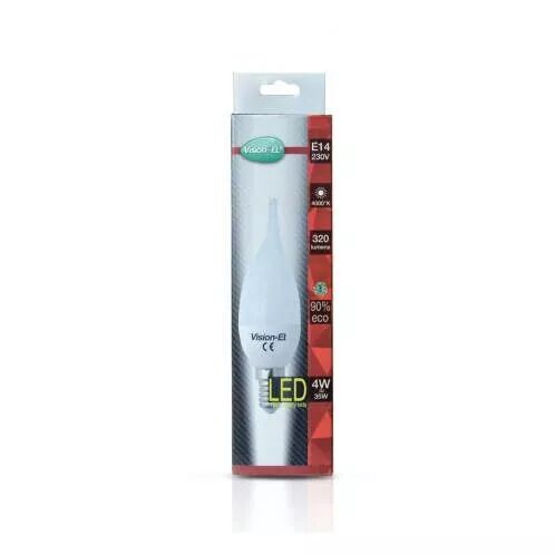 LED 4W COUP VEN E14 4000K DEPO (7461C)