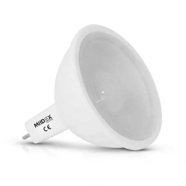 LED 6W GU5.3 AC/DC 4000K 120� (7821)