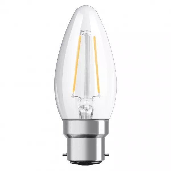 led classic ledvance pfm clb25 verre clair b22d 2,5w 827 250lm (4099854069376)