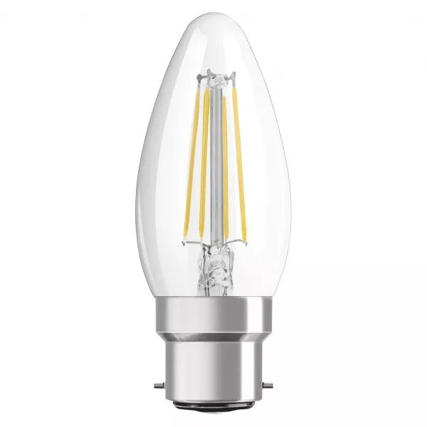 led classic ledvance pfm clb40 verre clair b22d 4w 827 470lm (4099854069314)